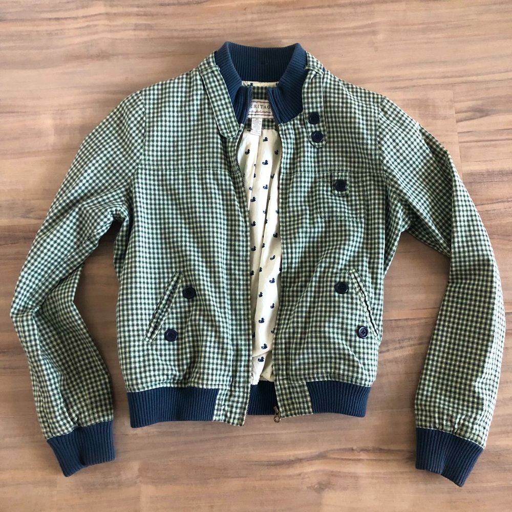 Green Bomber Jacket